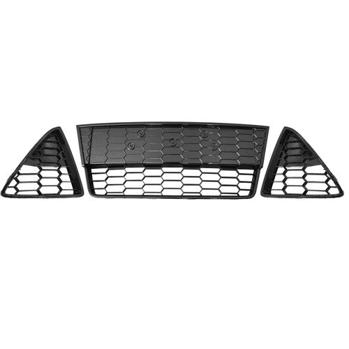Solid Spare Front Lower Grille Replacement Plastic Suit For Ford Focus S/SE 2012 2013 2014