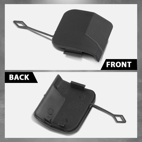 Solid Spare Fit For 2010-2016 Cadillac SRX Rear Bumper Tow Hook Eye Cover Cap 25777324