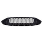 Solid Spare Front Upper Honeycomb Trim Black Gloss Grille Fit For Ford Fusion 2017 2018