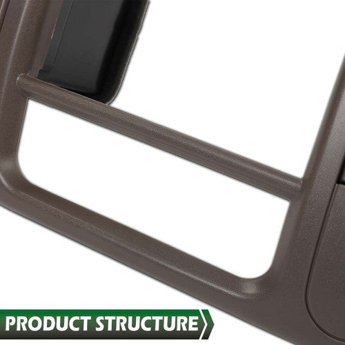 Solid Spare Fit For 97-03 Ford F150 Expedition Radio Climate Trim Bezel Dash Panel Brown