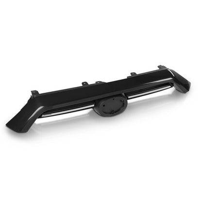 Solid Spare Front Bumper Upper Grille w/ Chrome Trim Fit For 2021-2024 Toyota 4Runner