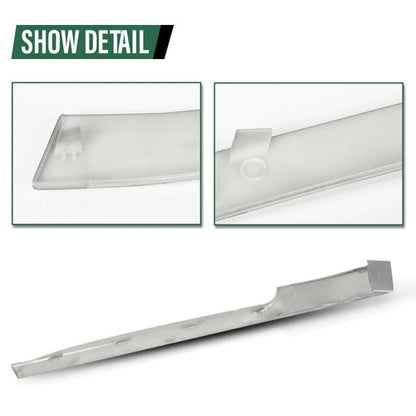 Solid Spare Fit For 13-22 Land Rover Range Rover Rear Bumper Right Side Cladding Trim Silver