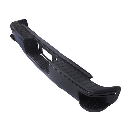 Solid Spare Suitable For Chevy Silverado 1500 2014-2018 Rear Bumper Face Bar Black Durable