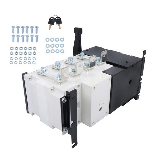 Solid Spare 400A 4P 110/220V Grid to AC Generator Industrial Automatic Transfer Switch