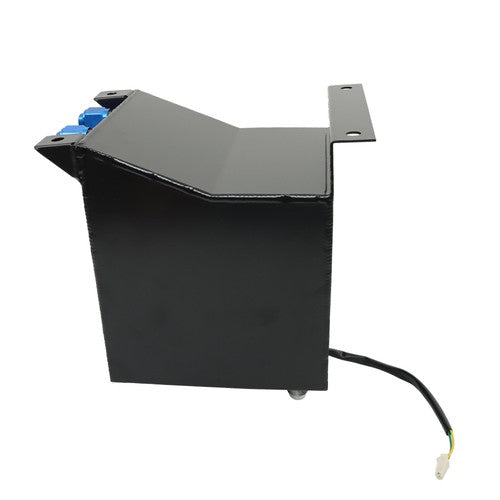 Solid Spare Drifting Fuel Cell Gas Tank+level Sender Black Coated Aluminum Racing 2.5 Gallon