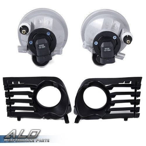 Solid Spare Fit For 2004-2009 Toyota Prius Clear Bumper Fog Lights Driving Lamps w/ Bulbs