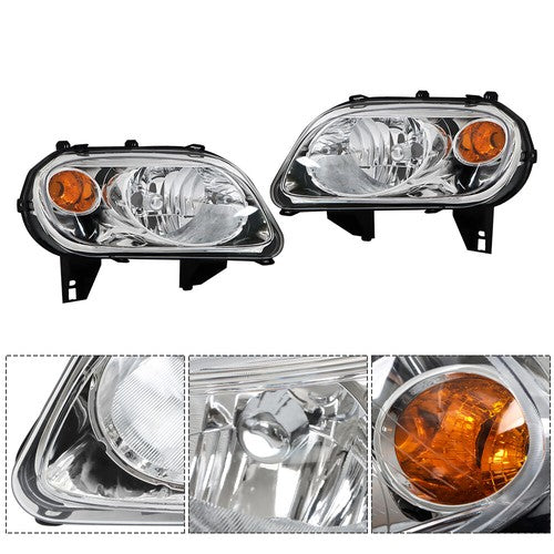 Solid Spare Right&Left Side Halogen For Chevy HHR 2006 2007 2008 2009 2010 2011 Headlights