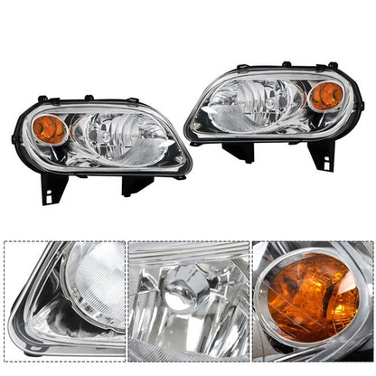 Solid Spare Right&Left Side Halogen For Chevy HHR 2006 2007 2008 2009 2010 2011 Headlights