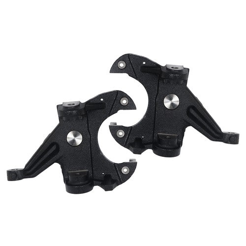 Solid Spare Drop Lowering Spindles kit w/ 1" Rotor 1975 1976-1986 1987 For Chevrolet C10