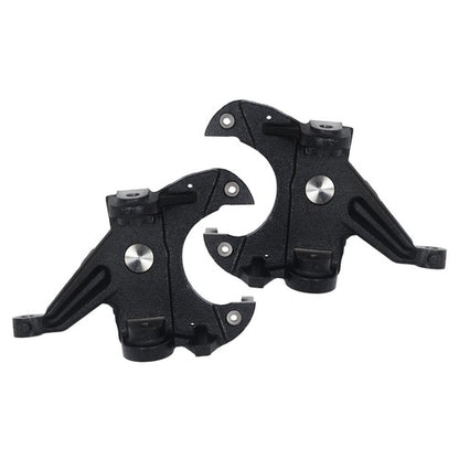 Solid Spare Drop Lowering Spindles kit w/ 1" Rotor 1975 1976-1986 1987 For Chevrolet C10