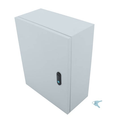 Solid Spare Outdoor Electrical Box, Steel Junction Box 20 x 16 x 8'', NEMA 4X Waterproof