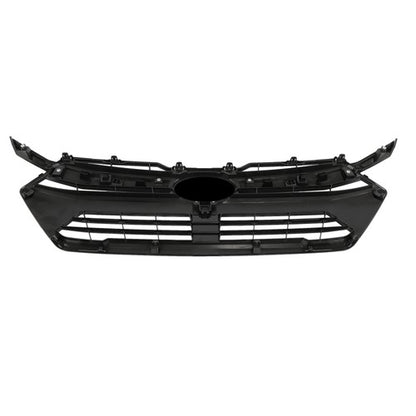 Solid Spare Durable For Subaru Crosstrek 2024 Front Bumper Upper Grill Gloss Black Brand New
