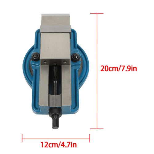 Solid Spare 2 Inch Lock Down Bench Vise Precision Milling Vice Flat Nose Pliers 2"