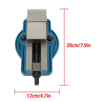 Solid Spare 2 Inch Lock Down Bench Vise Precision Milling Vice Flat Nose Pliers 2"