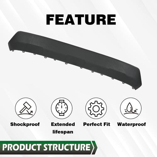 Solid Spare Fit For 19-22 Toyota RAV4 TO1195120 Rear Bumper Lower Valance Cover Panel