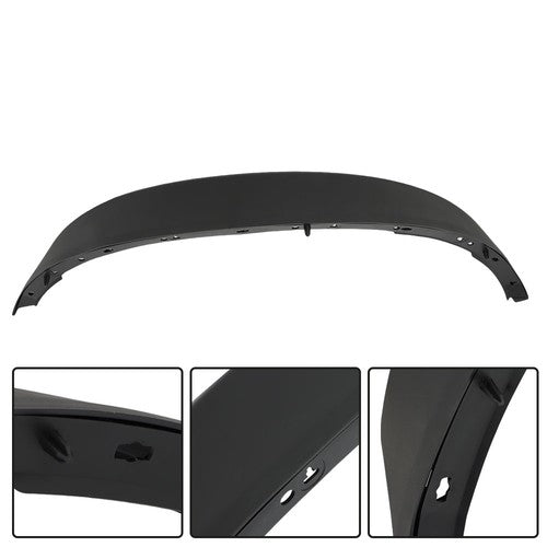 Solid Spare New Plastic Black Wide Wheel Lip Fender Flares Fit For Ford Bronco 2021-2024