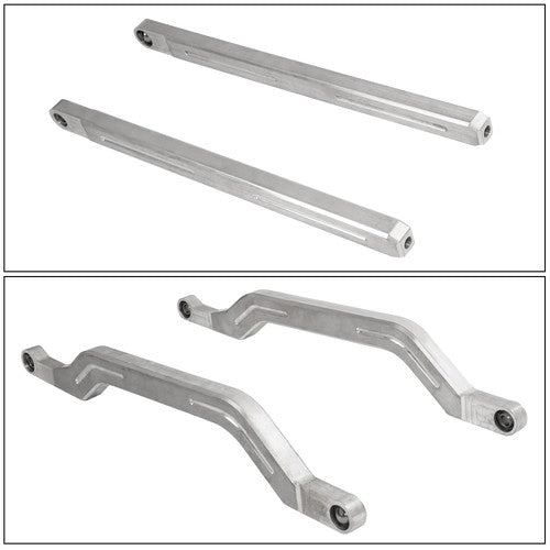 Solid Spare Rear Radius Arm Rods Set For Polaris RZR Turbo 2014-2023 RZR XP 1000/RZR RS1