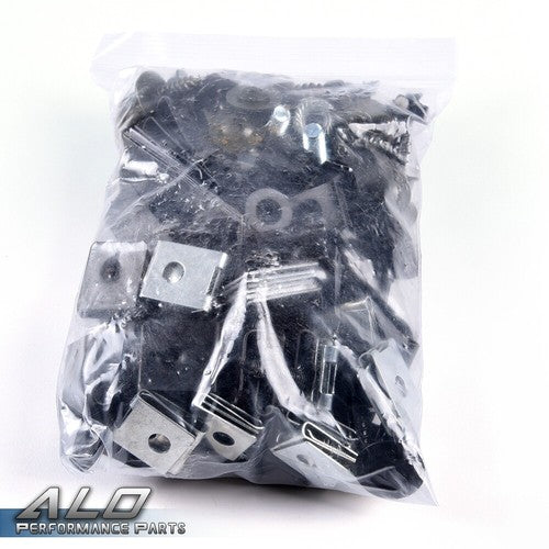 Solid Spare Fit For 81-87 Buick Regal Front+Rear Bumper Filler Hardware Screw Install Kit