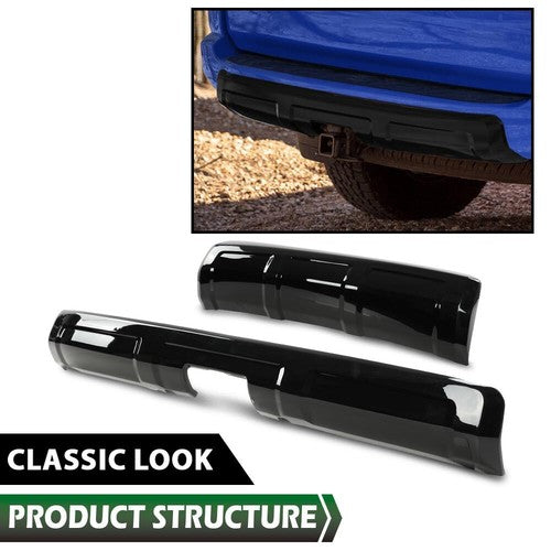 Solid Spare Fit For 14-23 Toyota 4Runner TRD Glossy Black Lower Valance Panel Bumper Cover
