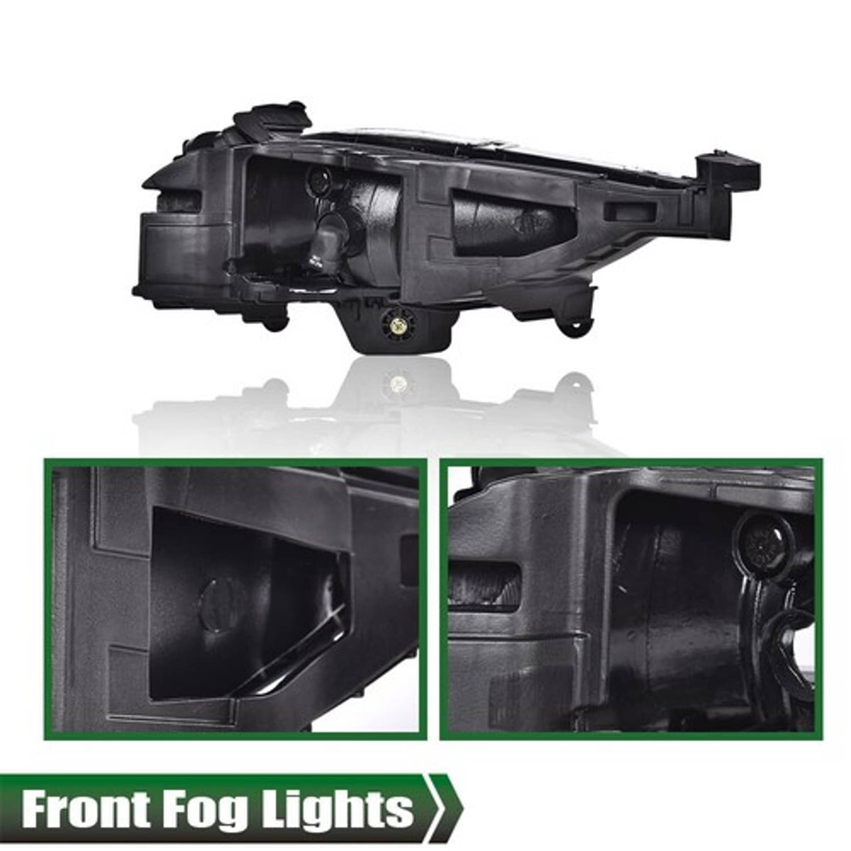 Solid Spare Smoke Bumper Fog Lights Driving Lamps Left+Right Fit For 11-13 Hyundai Sonata