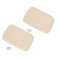 Solid Spare New 2× Seat Back Cushion Assembly For Club Car DS Golf Cart 1979-2000.5 White