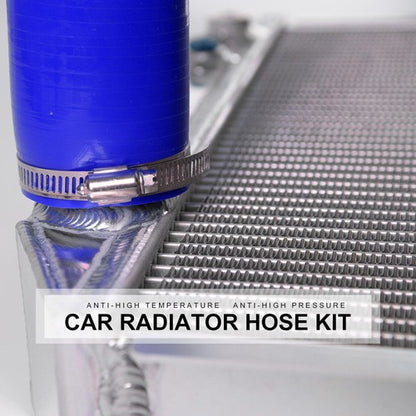 Solid Spare 60mm - 80mm Silicone 45 Degree Elbow Reducer Pipe Hose Blue