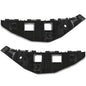 Solid Spare Fit For 2010-2012 Lexus RX350 RX450h Left+Right Side Black Front Bumper Bracket