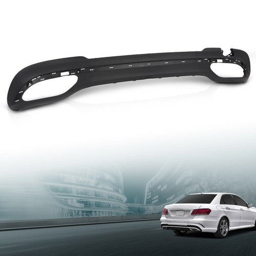 Solid Spare Rear Lower Valance Fit For 2014-2016 Mercedes Benz E-Class with AMG Package
