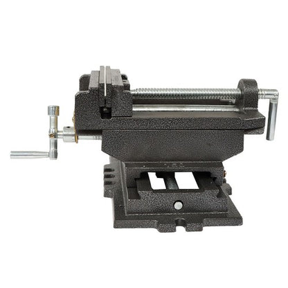 Solid Spare 6" 2 Way Clamp Machine Heavy Duty Cross Drill Press Vise Slide Metal Milling