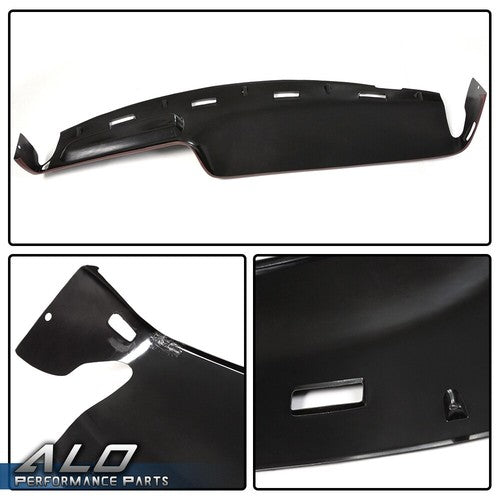Solid Spare Fit For 94-97 Dodge Ram 1500 2500 3500 Dash Board Cap Cover Overlay Red