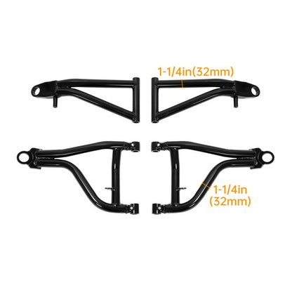 Solid Spare Black Steel Front A Arm High Clearance 1.5" For Can-Am Commander 800/1000 11-20