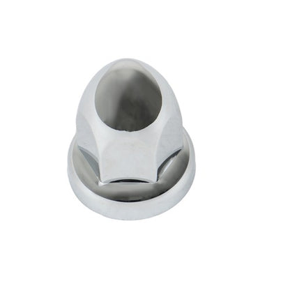 Solid Spare 33mm Chrome Semi TrucK Lug Nut Covers PUSH ON ABS Plastic 20 Pack