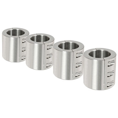 Solid Spare Universal 4Pcs 2" Inch OD Size Tube Clamps Roll Cage Mount Cage Long