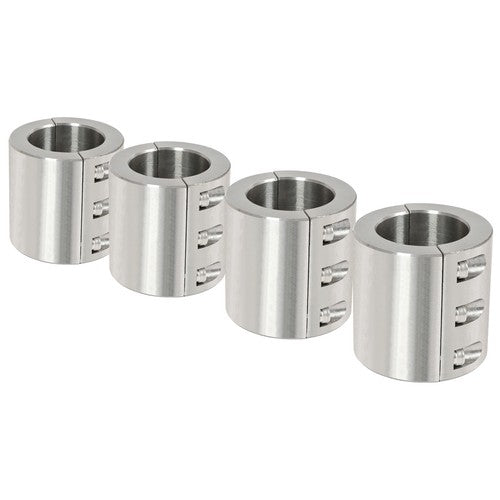 Solid Spare Universal 4Pcs 2" Inch OD Size Tube Clamps Roll Cage Mount Cage Long