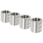 Solid Spare Universal 4Pcs 2" Inch OD Size Tube Clamps Roll Cage Mount Cage Long