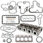 Solid Spare For Kubota Holland L553 L555 Thomas V1902 Cylinder Head with Full Gasket &Valves