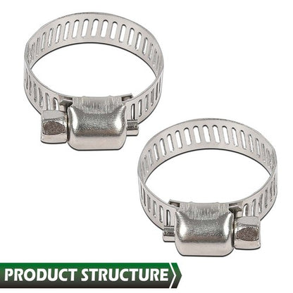 Solid Spare Cooler Silicone Hose Fit For 2003-2010 Ford F & E Series 6.0L Powerstroke Diesel