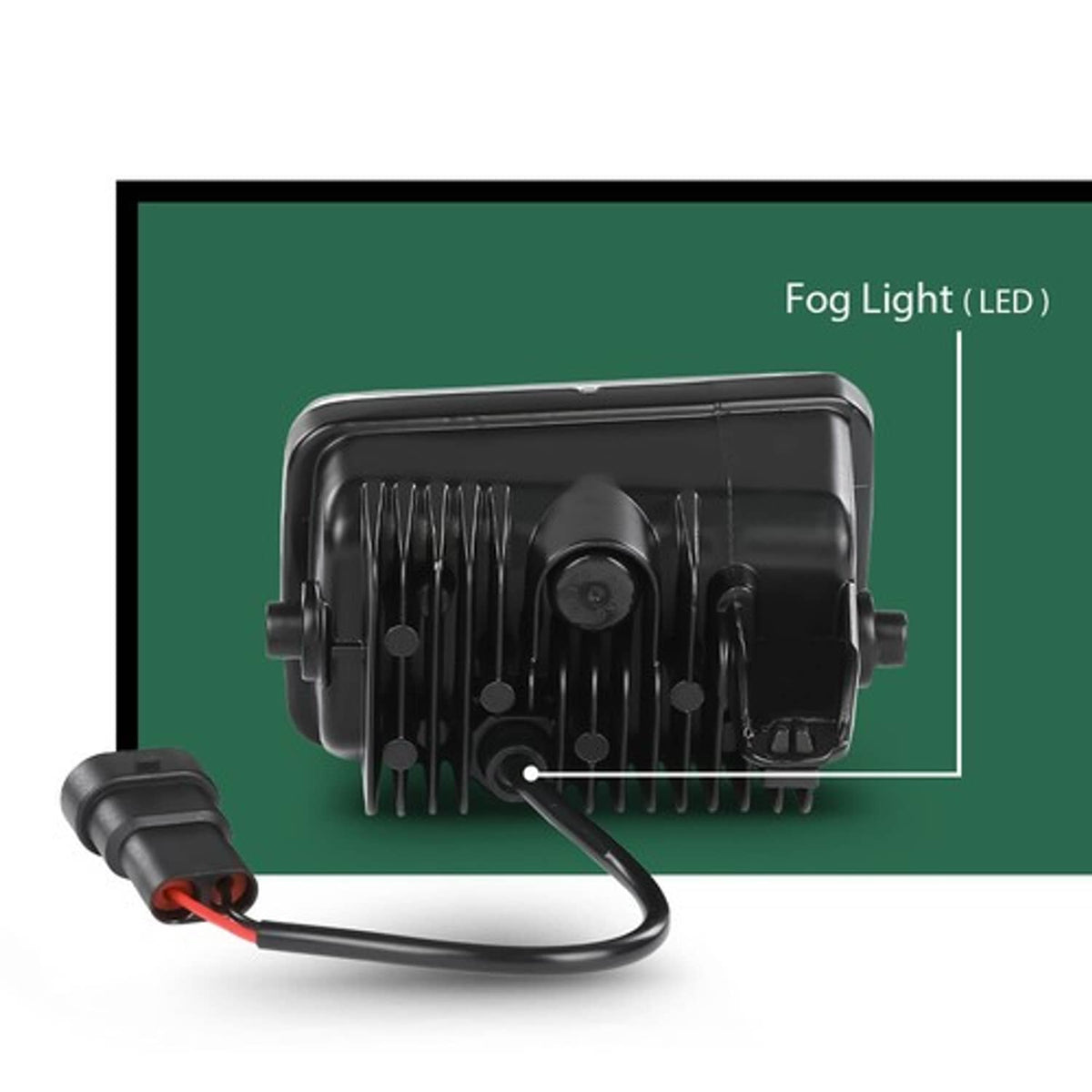 Solid Spare Upgrade LED Fog Lights Fit For 2015-2020 Ford F150 4 Inch LED Fog Light Assembly