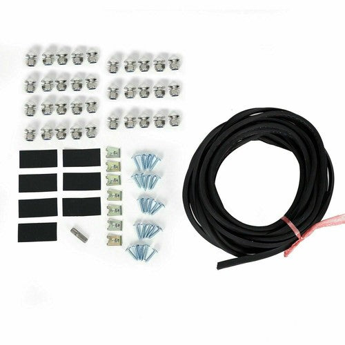 Solid Spare 4pcs Fender Flares Pocket Rivet Bolt Style Fit For Dodge Ram 1500/Classic 09-23