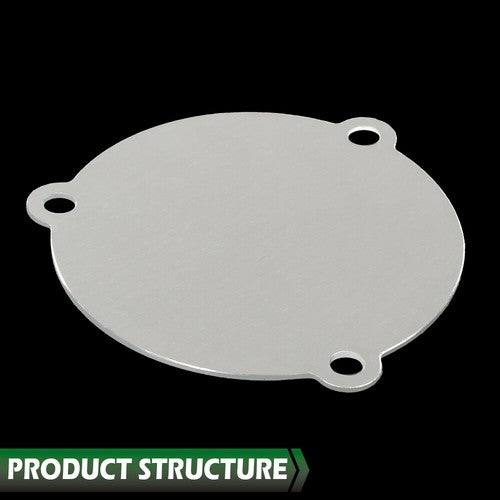 Solid Spare Aluminum Wiper Motor Delete Panel Fit For 1967 Camaro Firebird Gen F-Body