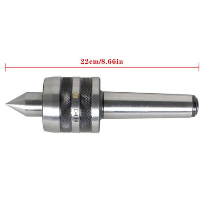 Solid Spare MT4 Live Center Morse Taper 4MT Triple Bearing Lathe Medium Duty US