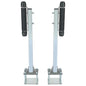 Solid Spare Pair Steel Boat Trailer Pontoon Roller Guide-On Zinc-Plated For Sailboat Trailer