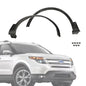 Solid Spare Fit For 11-15 Ford Explorer Front Fender Flare Wheel Arch Molding Left+Right