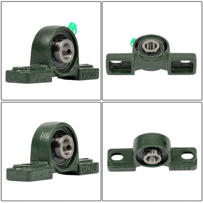 Solid Spare New 4Pcs UCP202-10 Pillow Block Mounted Ball Bearing 5/8" Bore Cast Iron Base