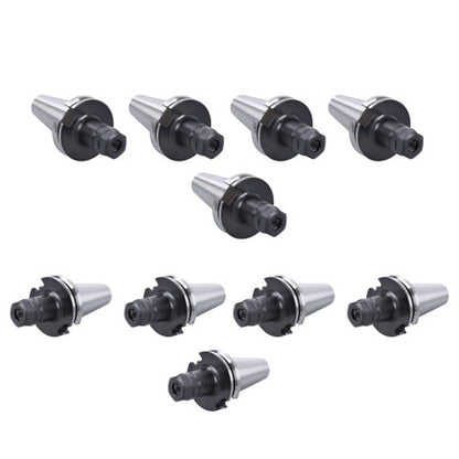 Solid Spare Collet Chuck 70mm 2.76" G2.5 20000RPM CNC Milling Tool 10× CAT40-ER16