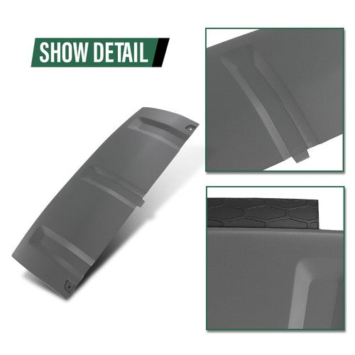 Solid Spare Front Bumper Lower Trim Gray Fit For 15-19 Land Rover Discovery Sport L550 2.0L