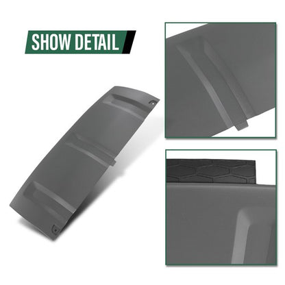 Solid Spare Front Bumper Lower Trim Gray Fit For 15-19 Land Rover Discovery Sport L550 2.0L
