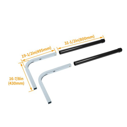Solid Spare Pair Boat Trailer 40" Guide On Post W/ PVC Poles For Sailboat Trailer