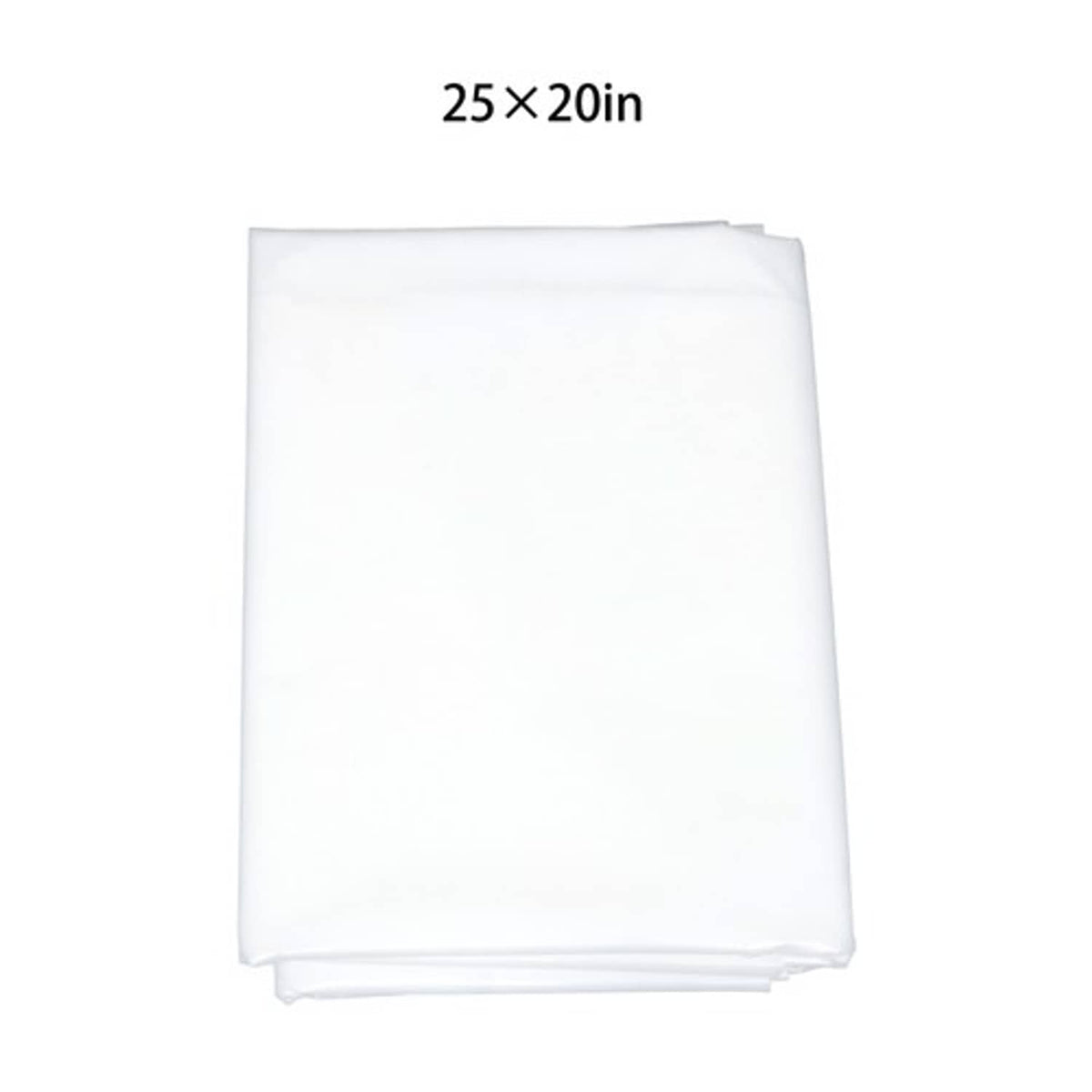Solid Spare Clear Greenhouse Plastic Sheeting - 25 × 20 FT 6 mil UV Resistant Polyethylene