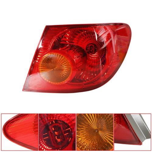 For 2003-2008 Toyota Corolla Outer Tail Light Tail Lamp RH Passenger Side